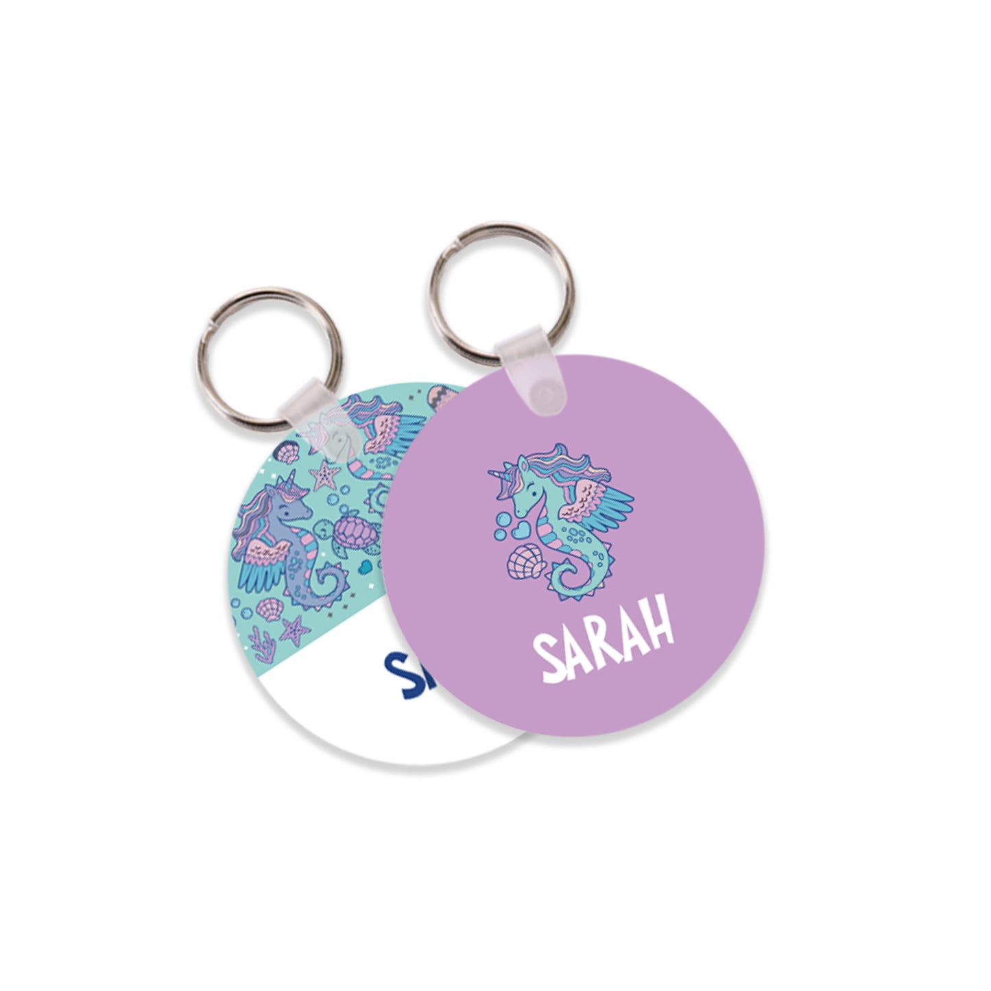 School Tags D122 - Unicorn