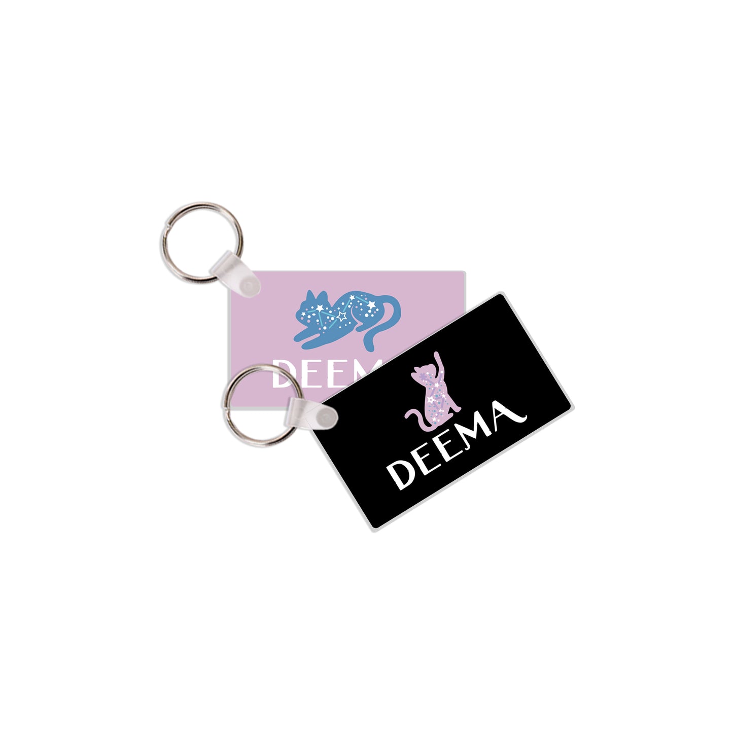 School Tags D072 - Cat