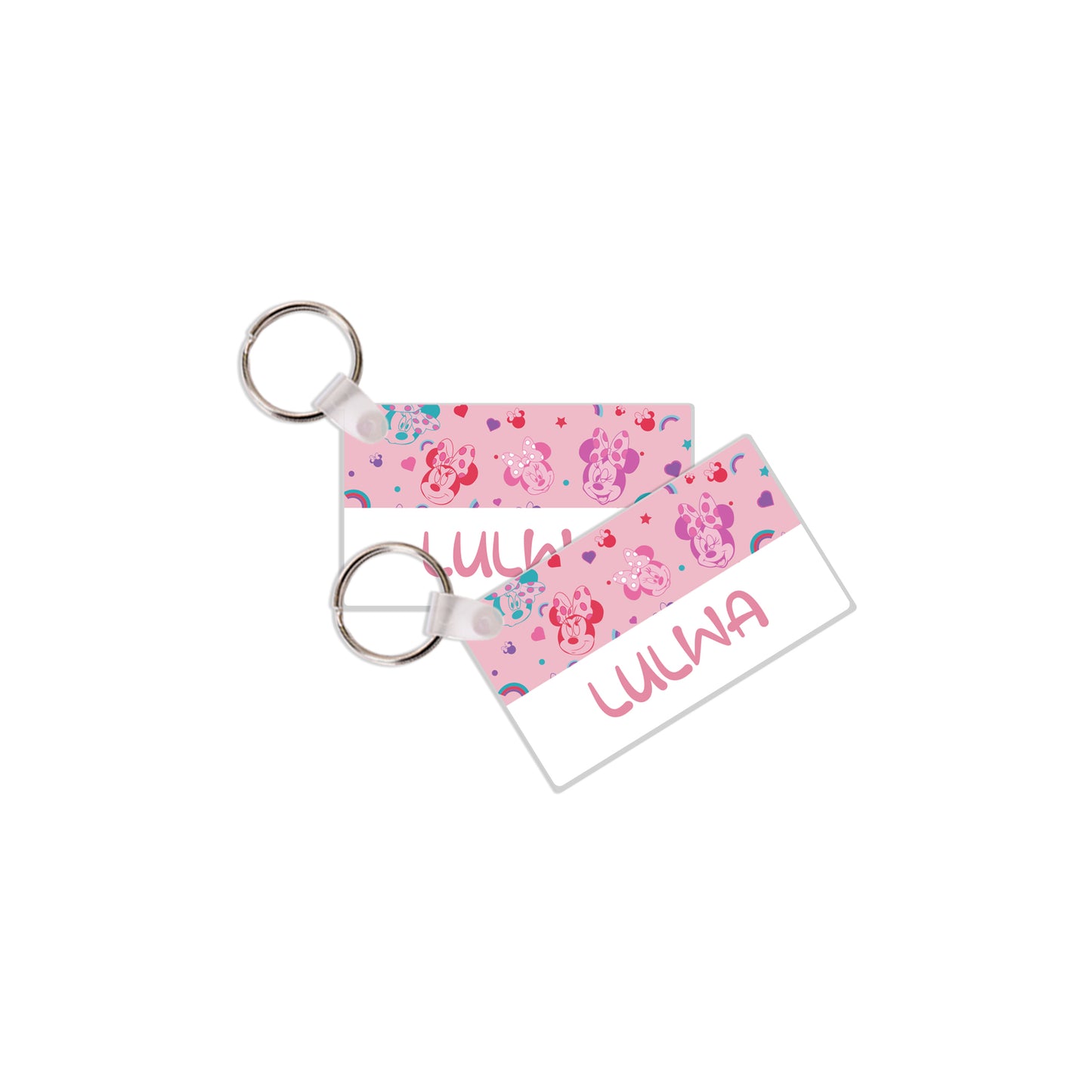 School Tags D081 - Minnie Mouse