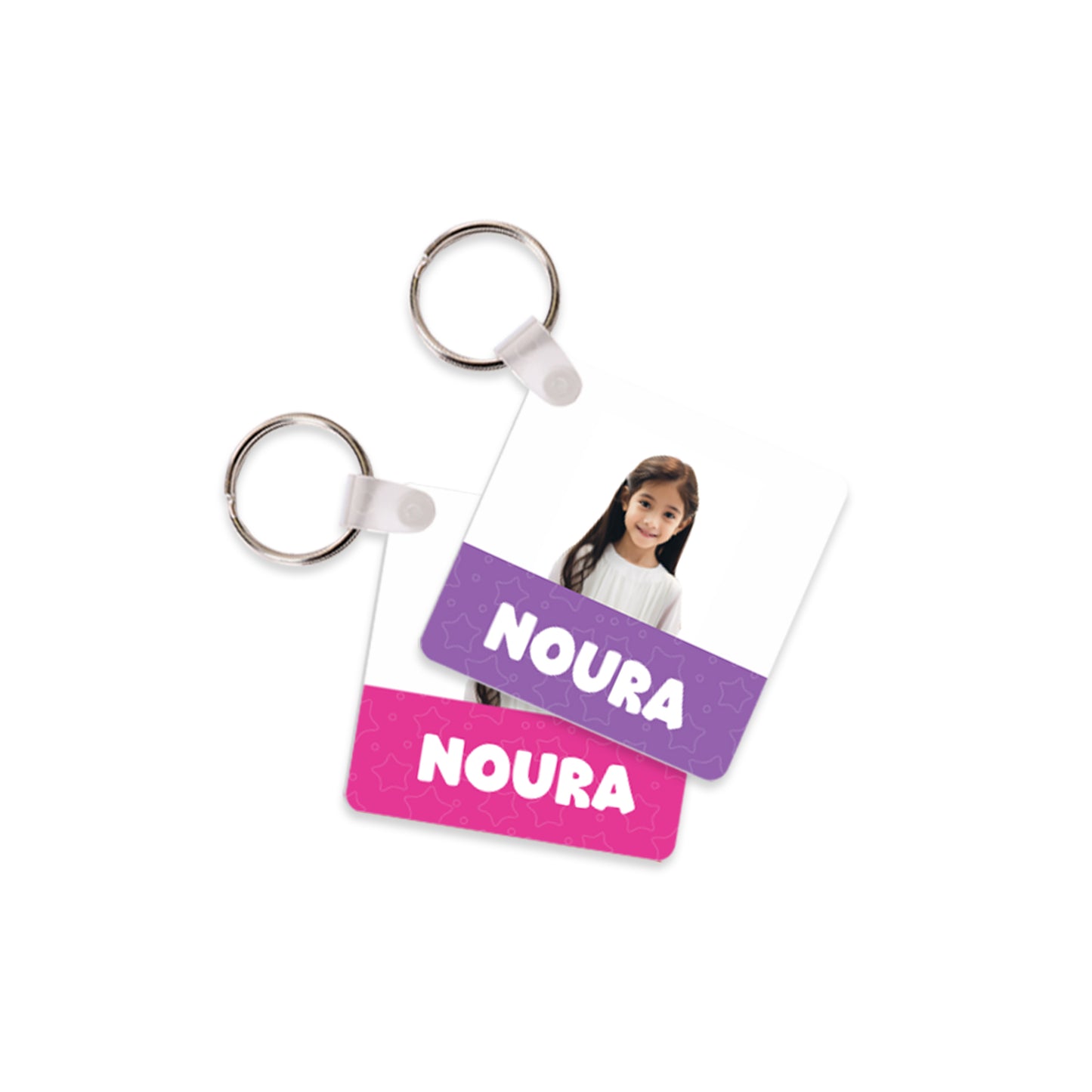 School Tags D133 - Girl Photo Theme