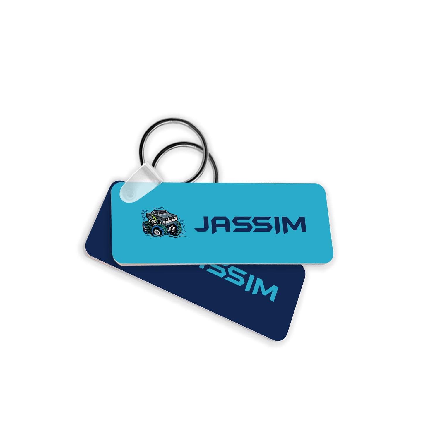 School Tags D111 - Monster Truck
