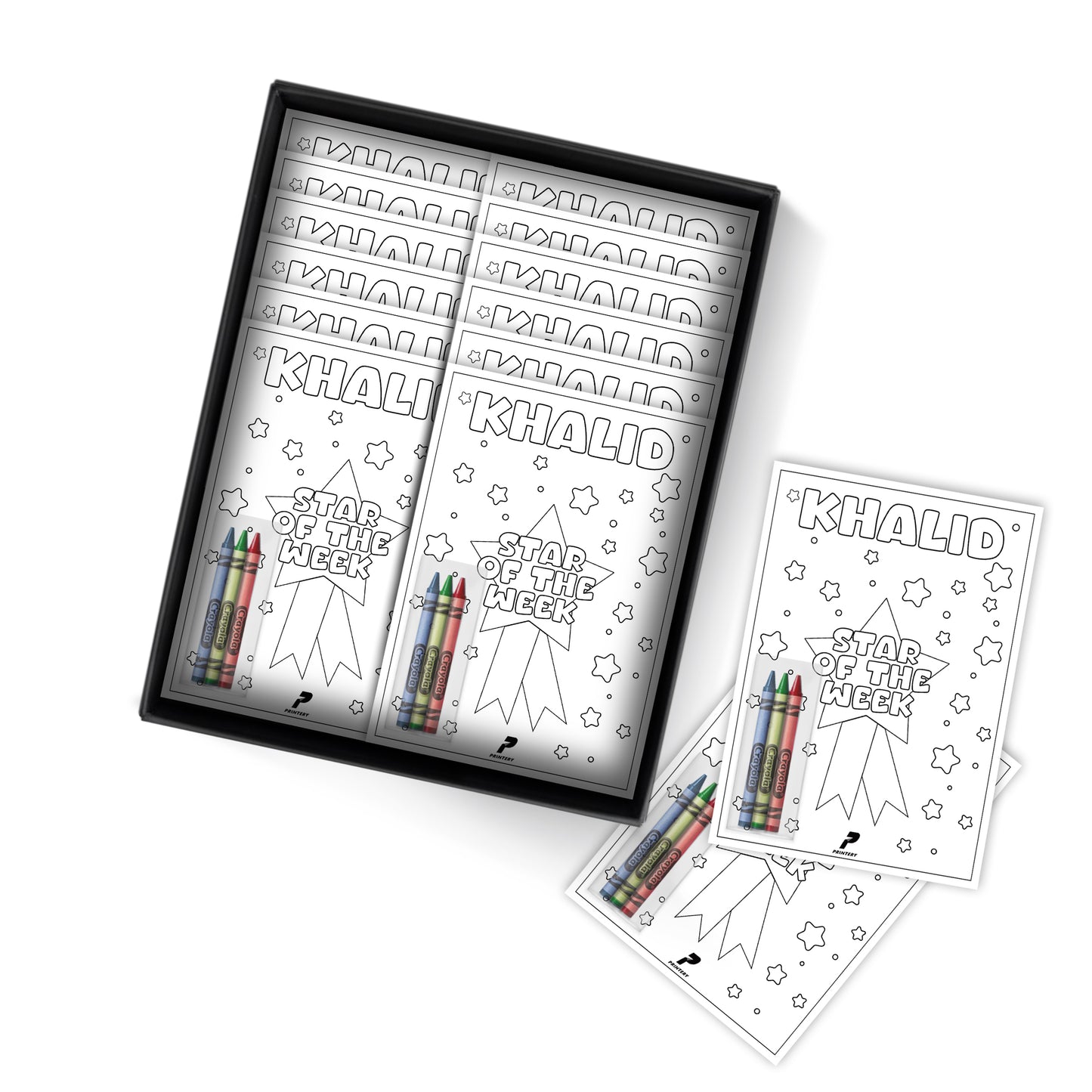 Star of the Week Coloring Giveaway Box 03