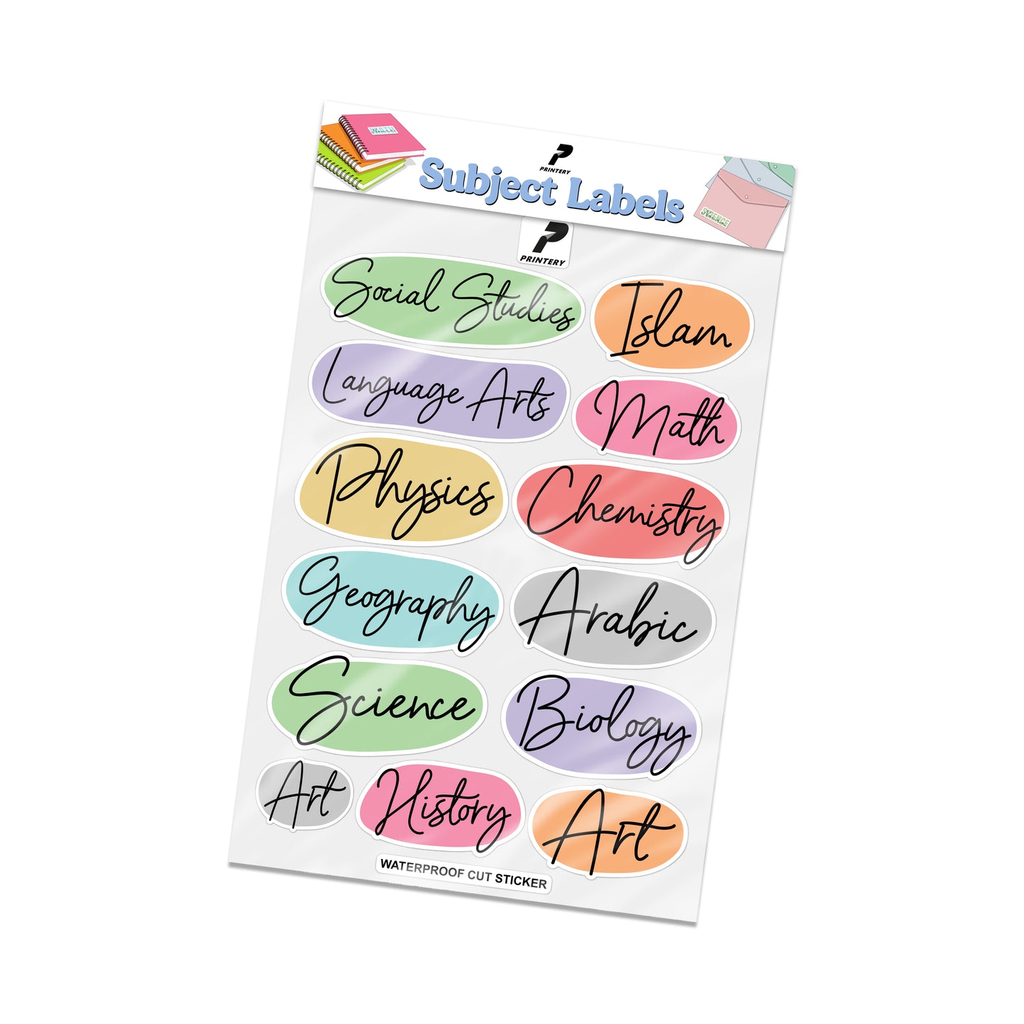 Ready To Buy School Subject Labels 03