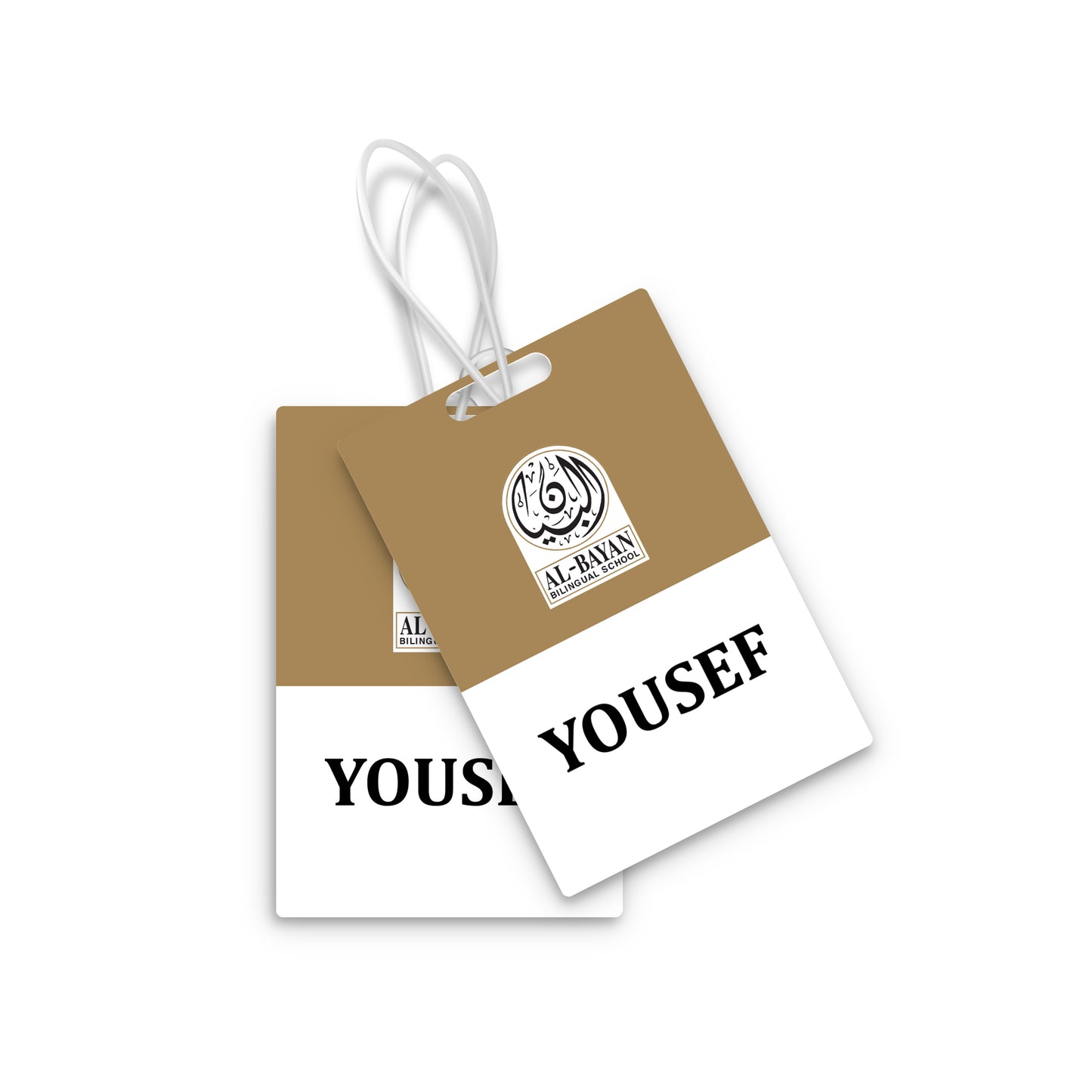 BBS School Logo Tags