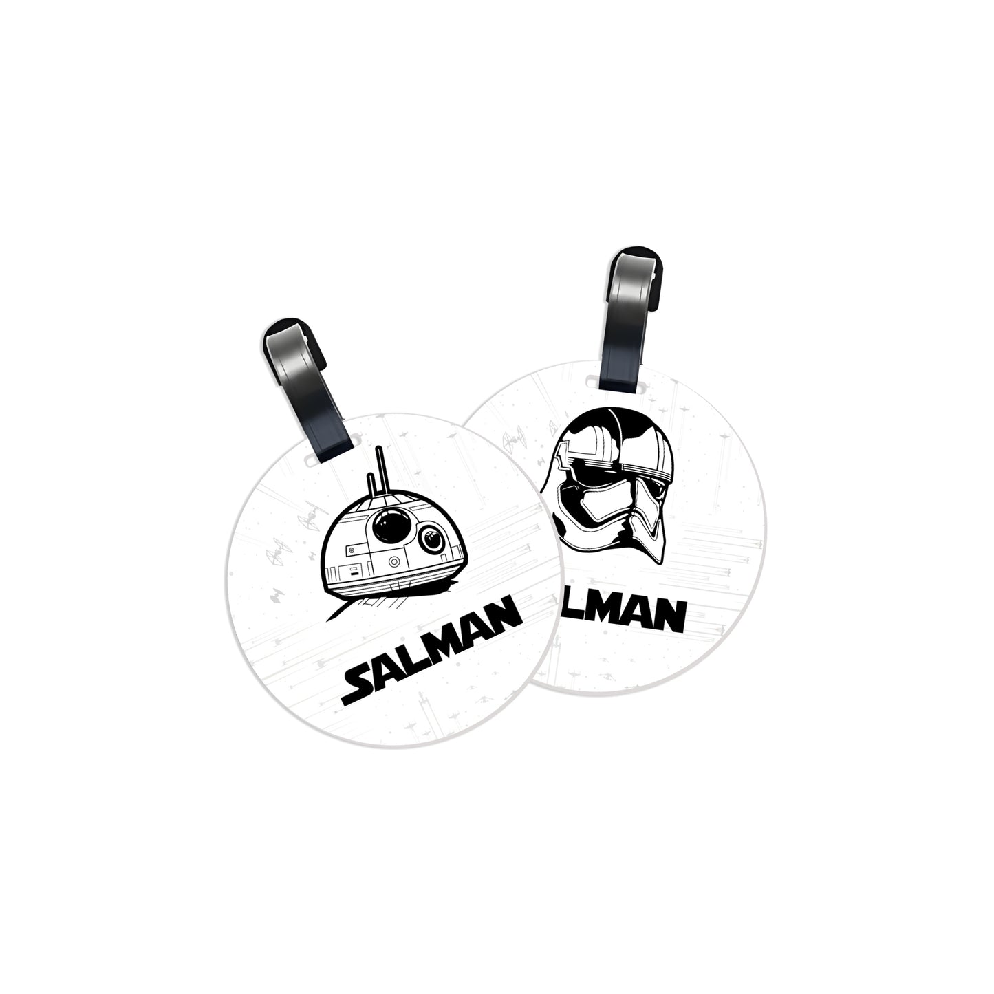 School Tags D124 - Starwars