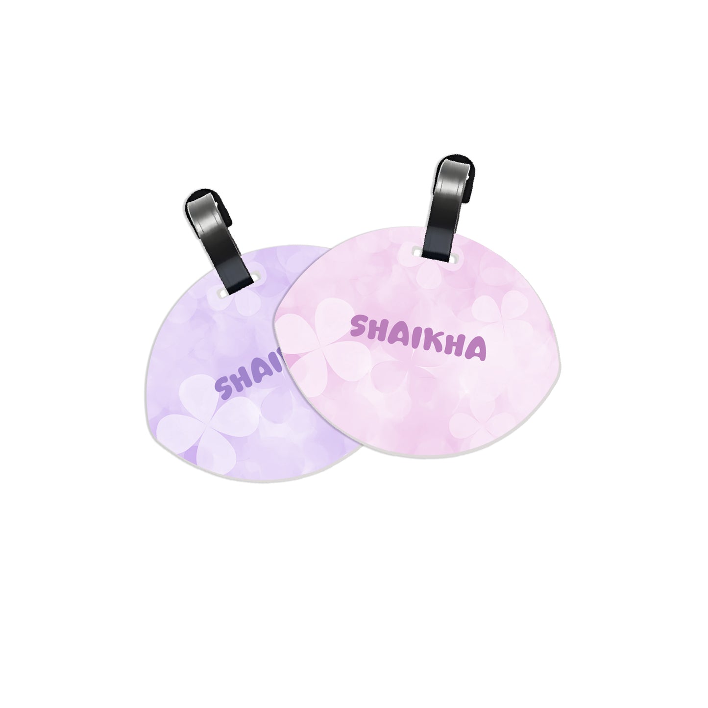 School Tags D137 - Flower