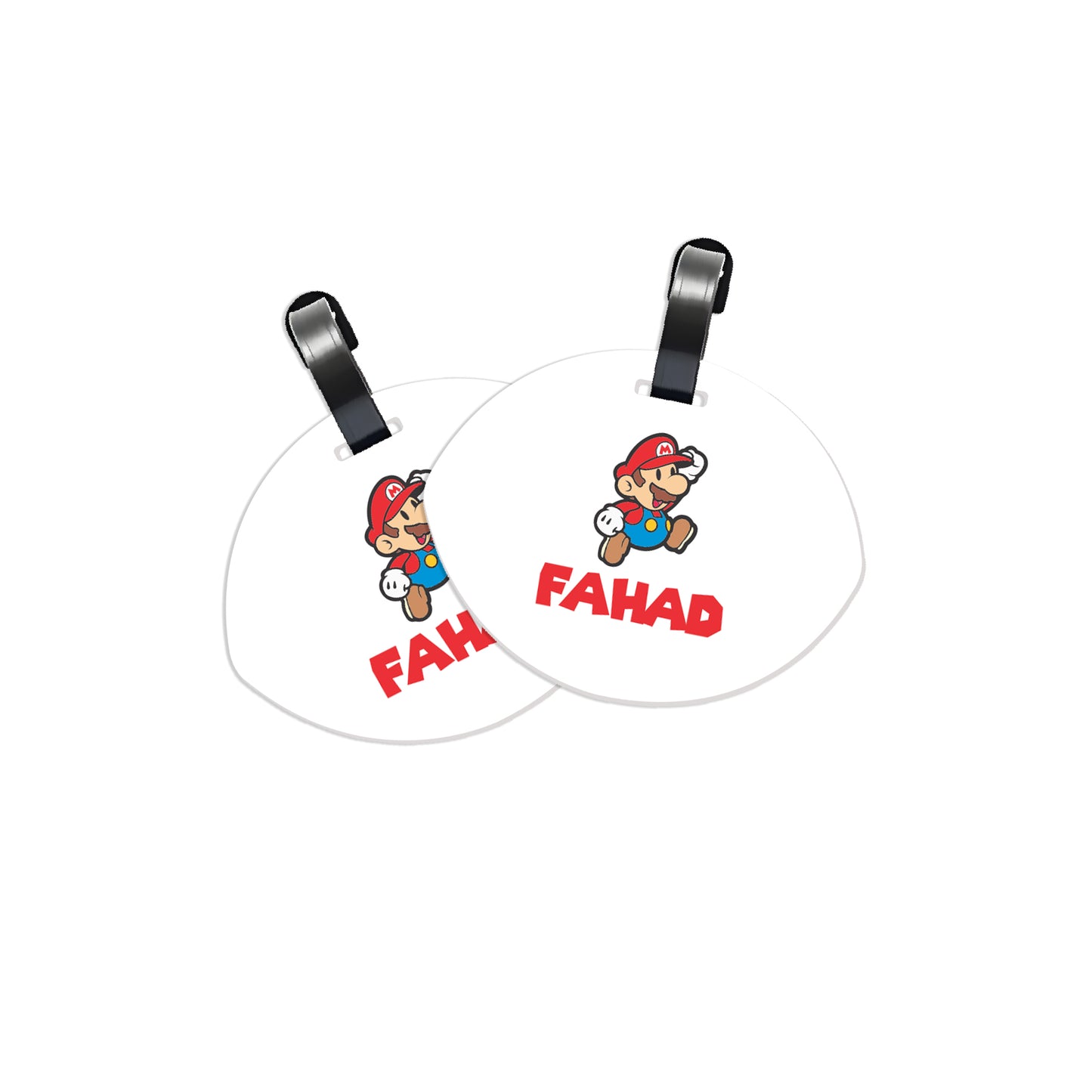 School Tags D135 - Mario
