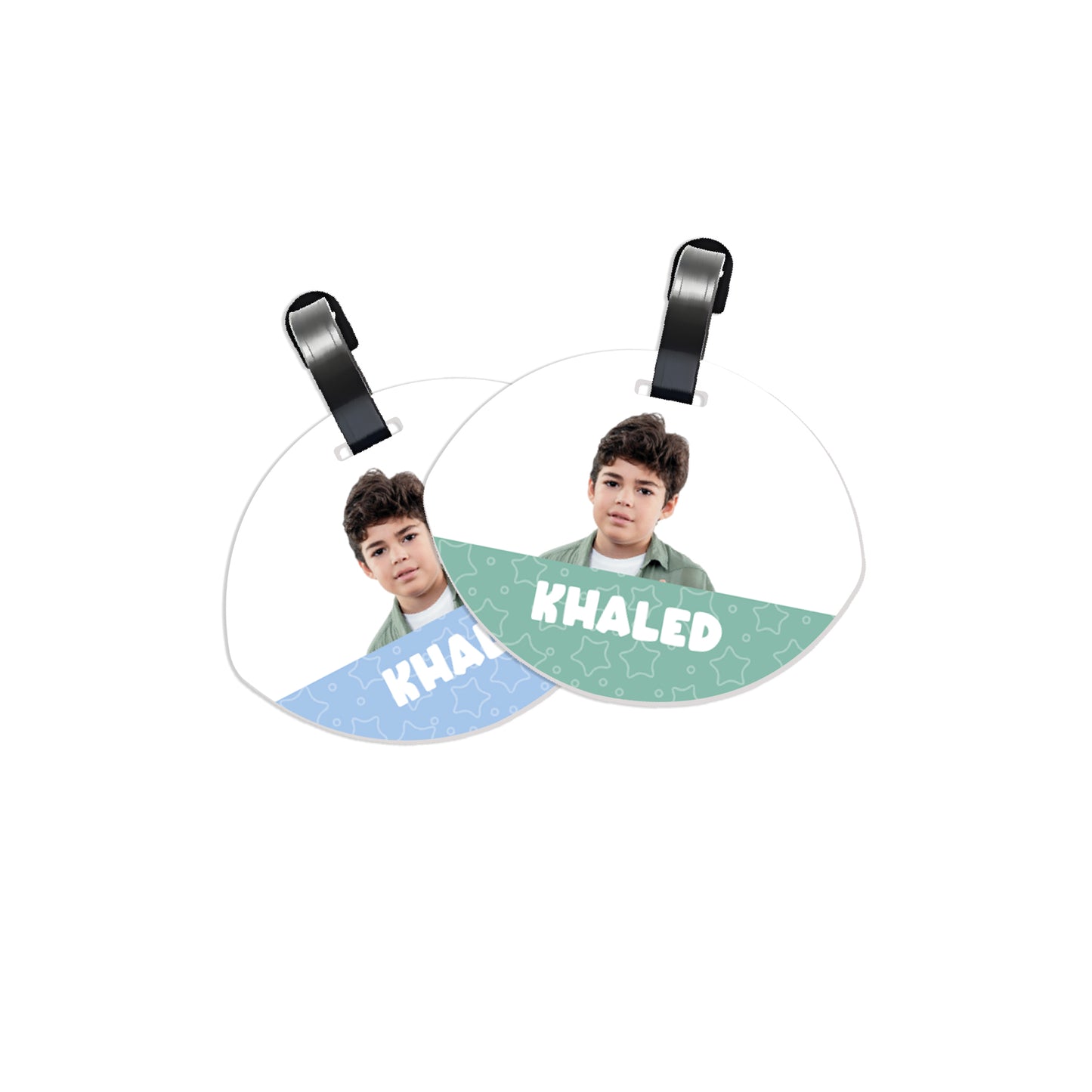School Tags D134 - Boy Photo Theme