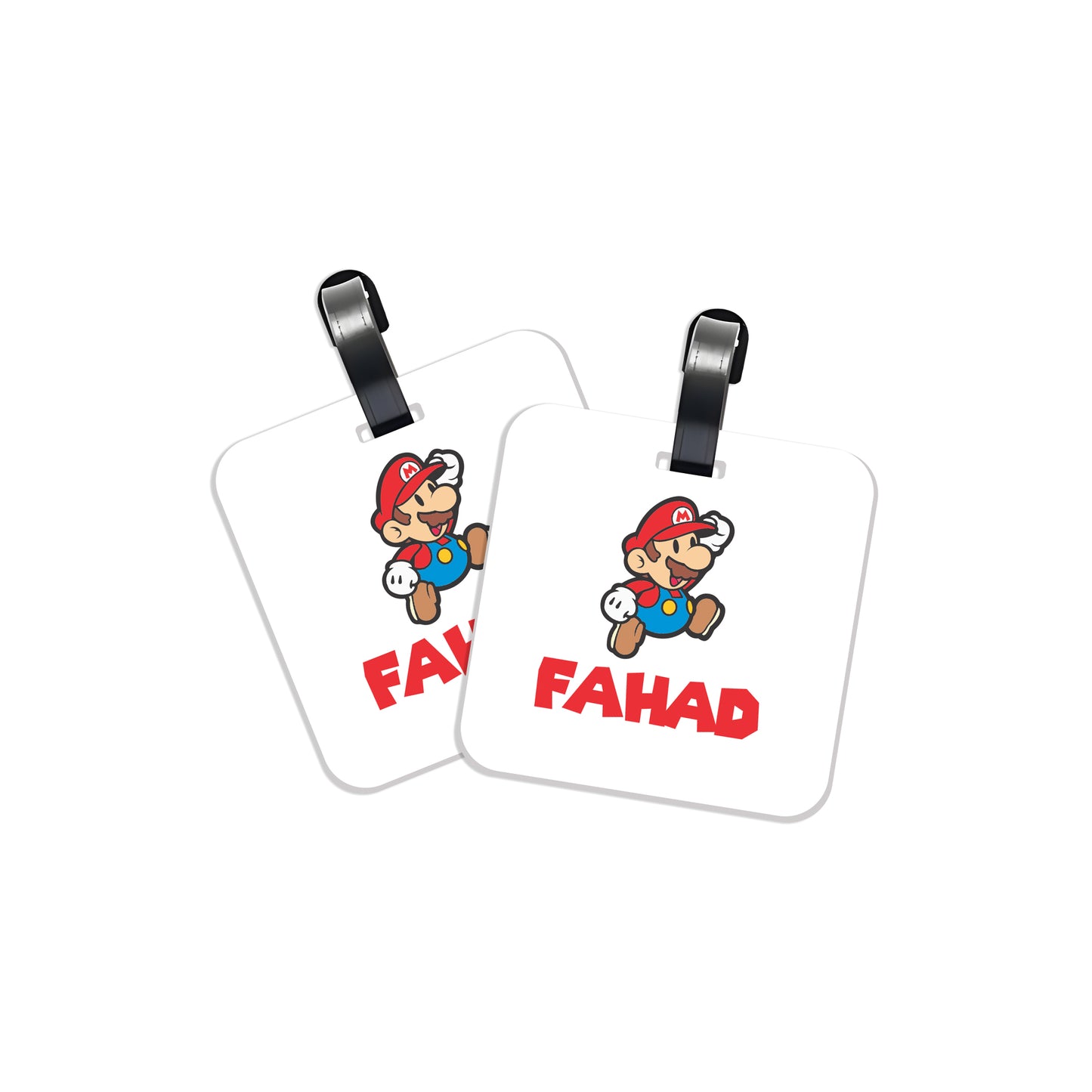 School Tags D135 - Mario