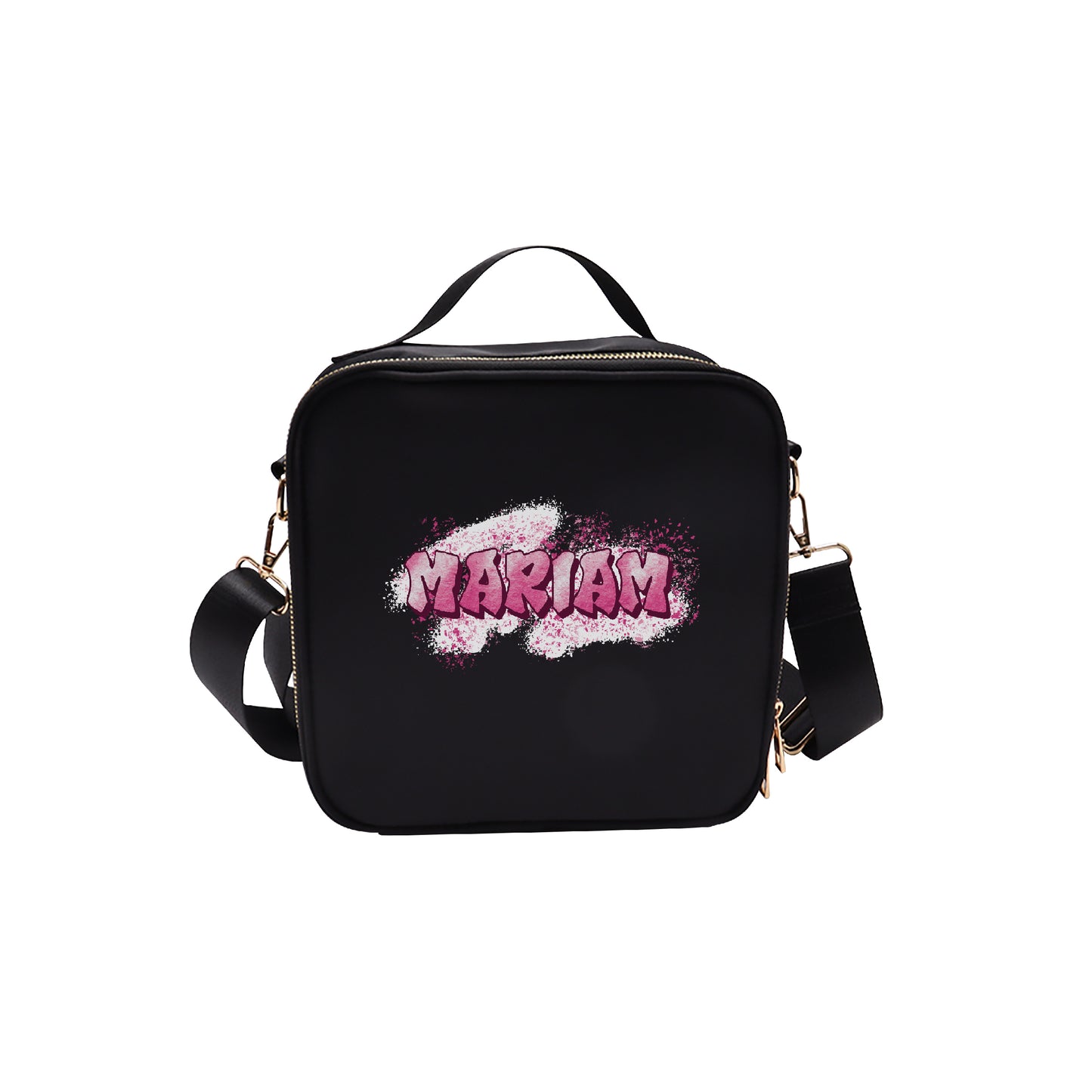 Black School Lunch bag 2025 - Graffiti