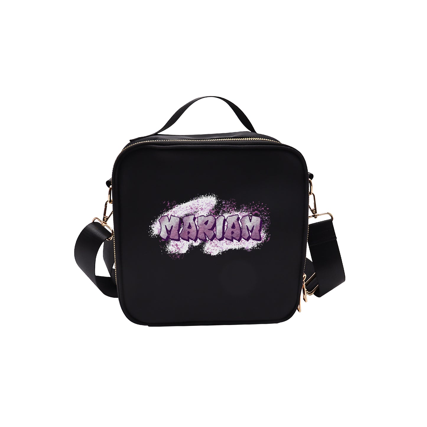 Black School Lunch bag 2025 - Graffiti