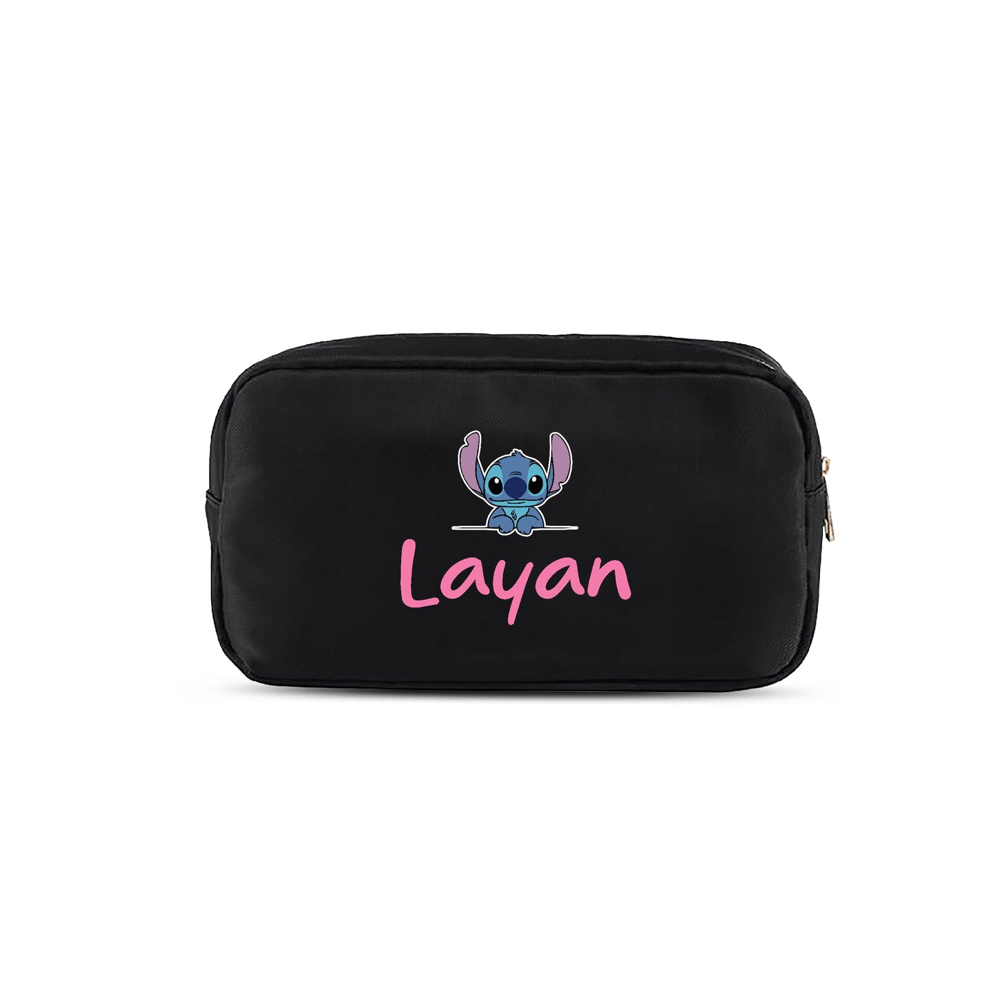 Black Color School Pouches 2025 - Stitch