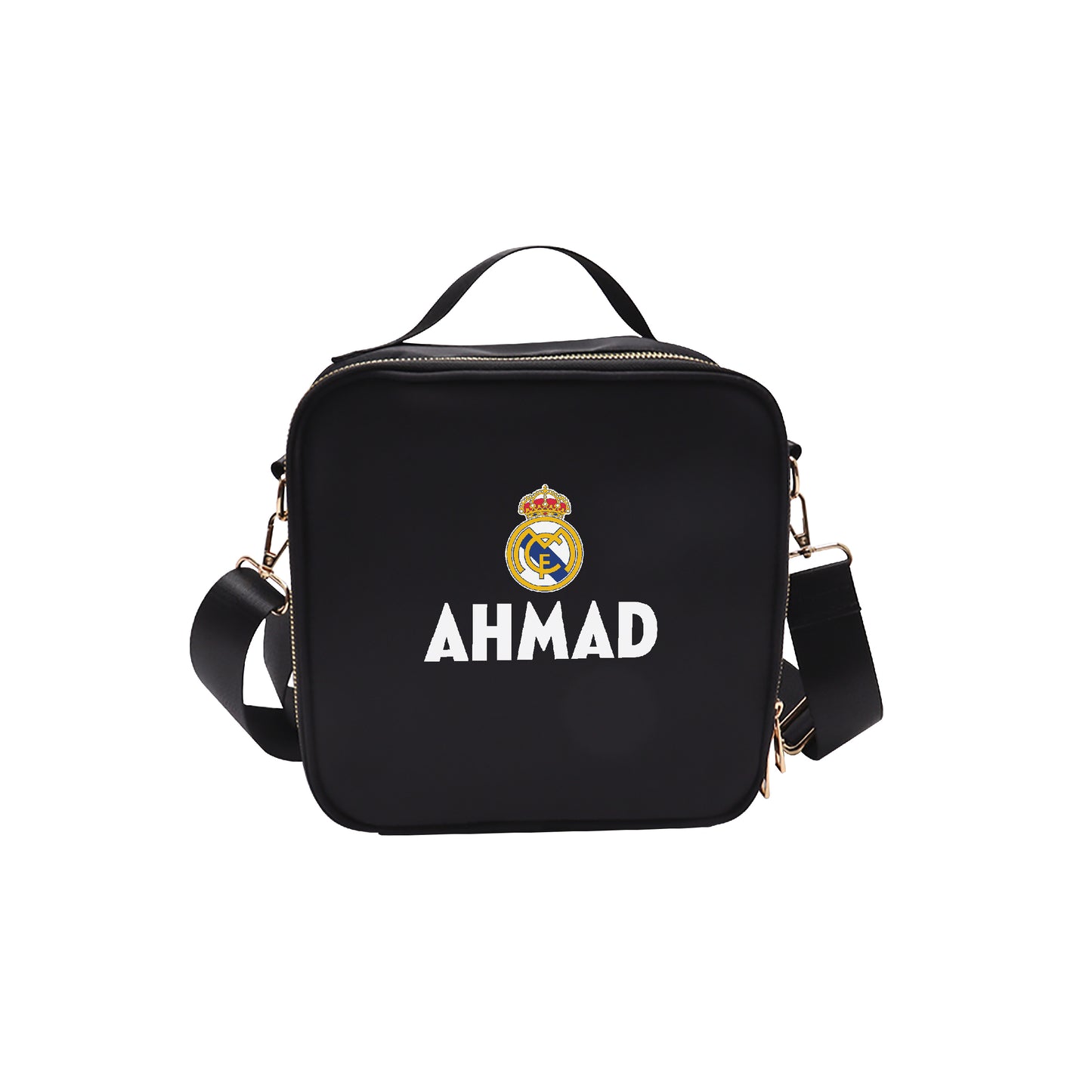 Black School Lunch bag 2025 - Real Madrid