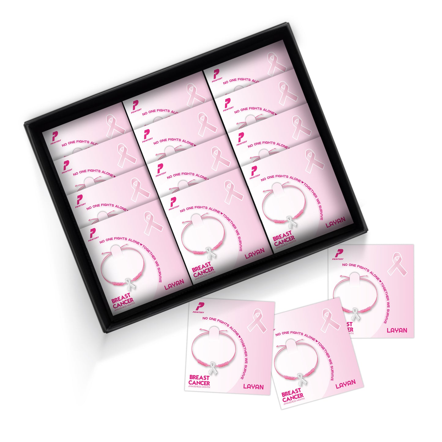 Cancer Awareness Giveaway Package - Bracelets