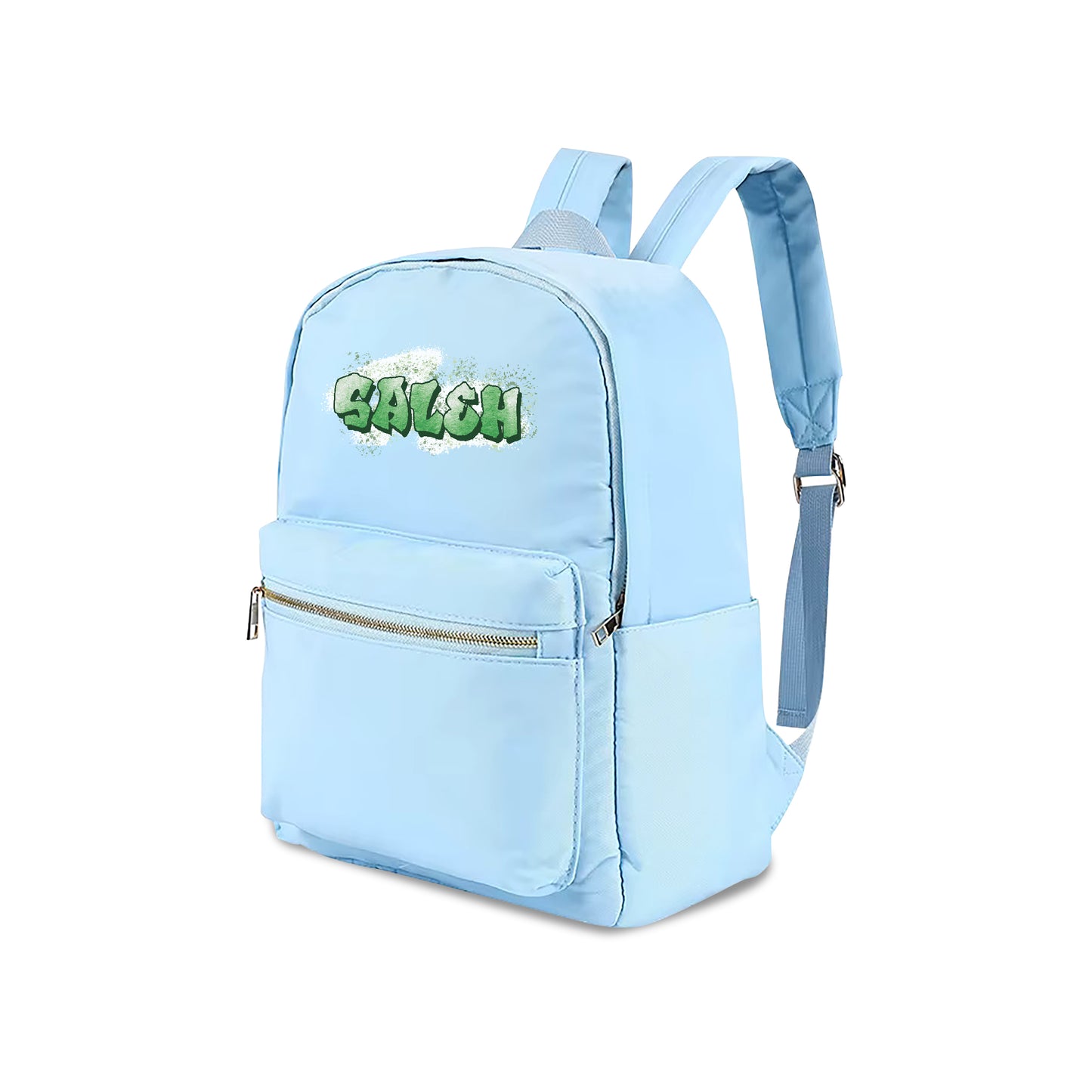 Blue School Backpack 2025 - Graffiti