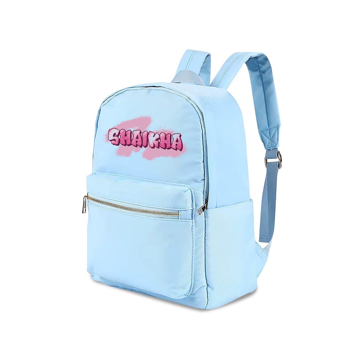 Blue School Backpack 2025 - Graffiti