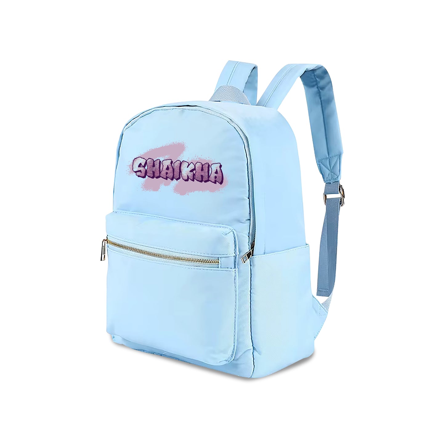 Blue School Backpack 2025 - Graffiti