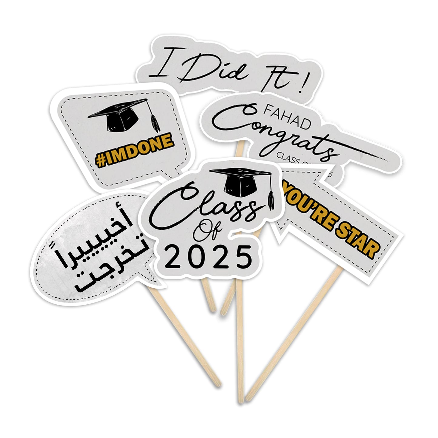 Graduation Photo Props