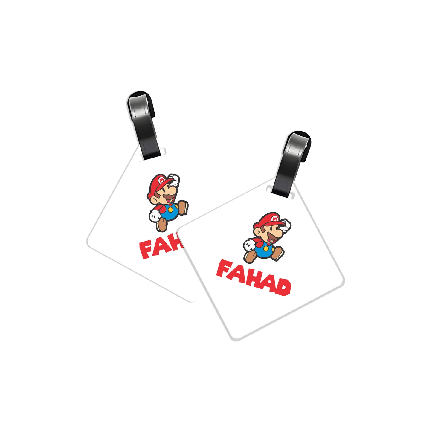 School Tags D135 - Mario