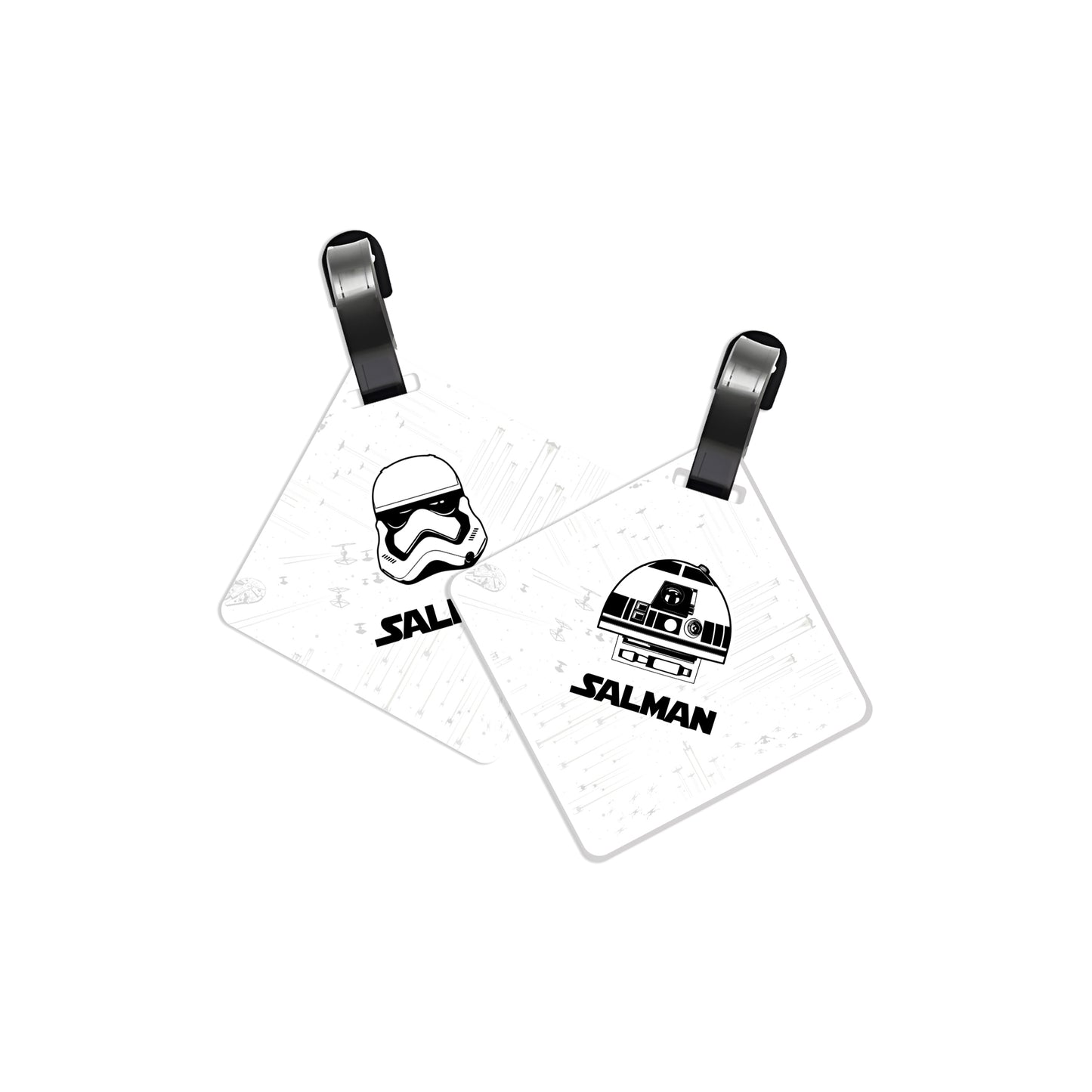 School Tags D124 - Starwars