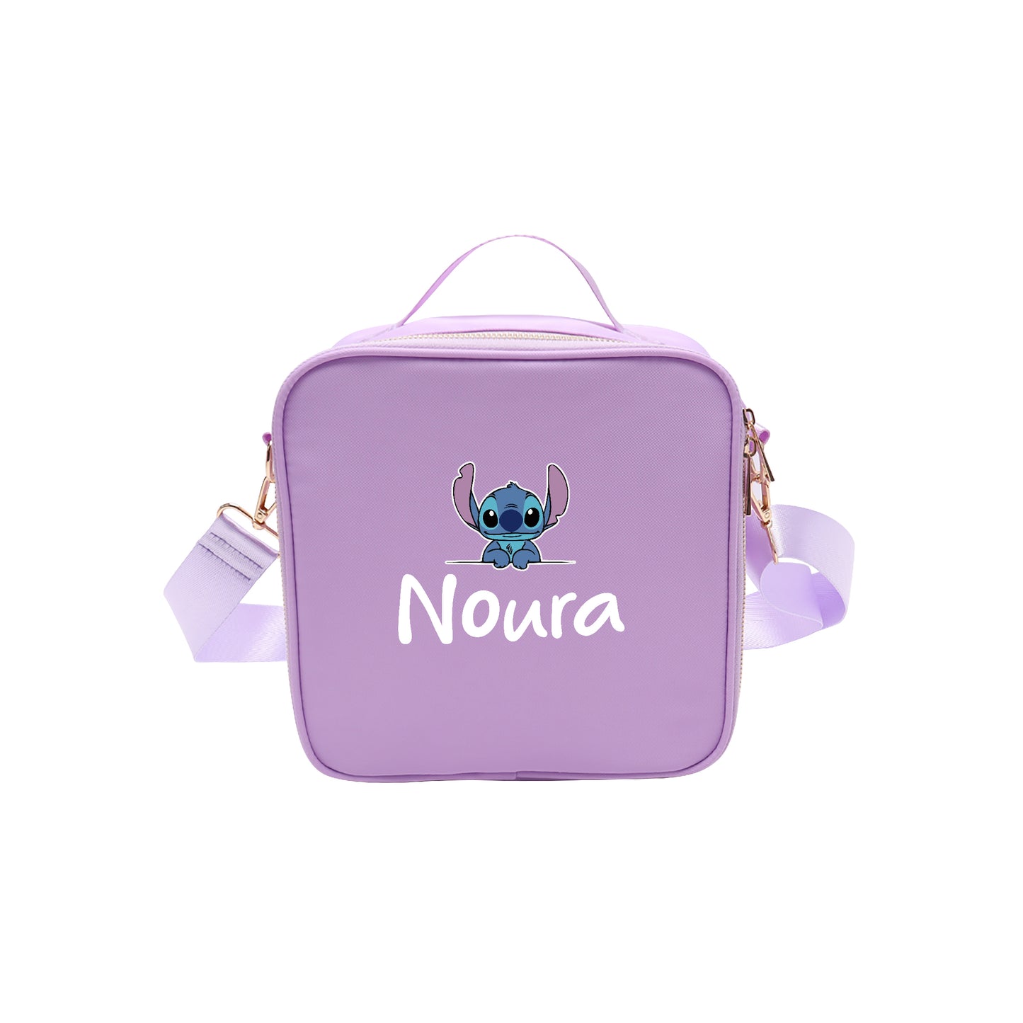Purple School Lunch bag 2025 - Stitch