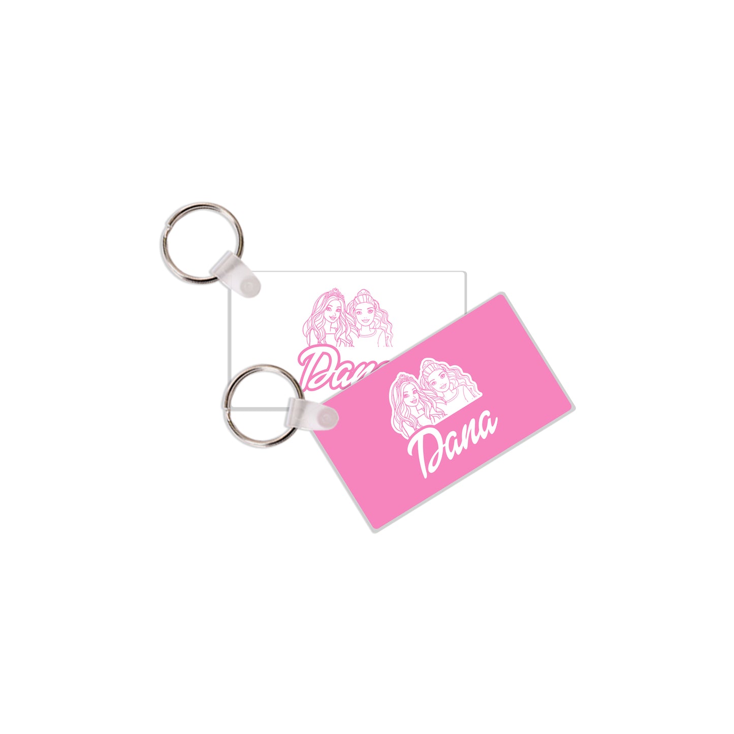 School Tags D104 - Barbie