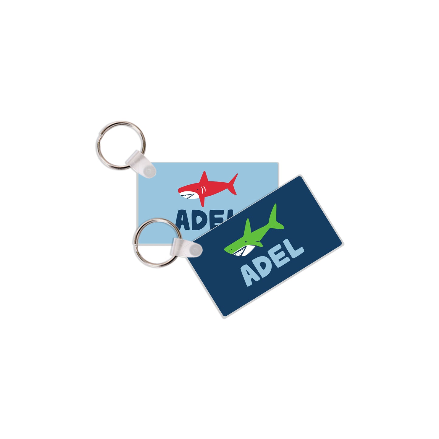 School Tags D106 - Sharks