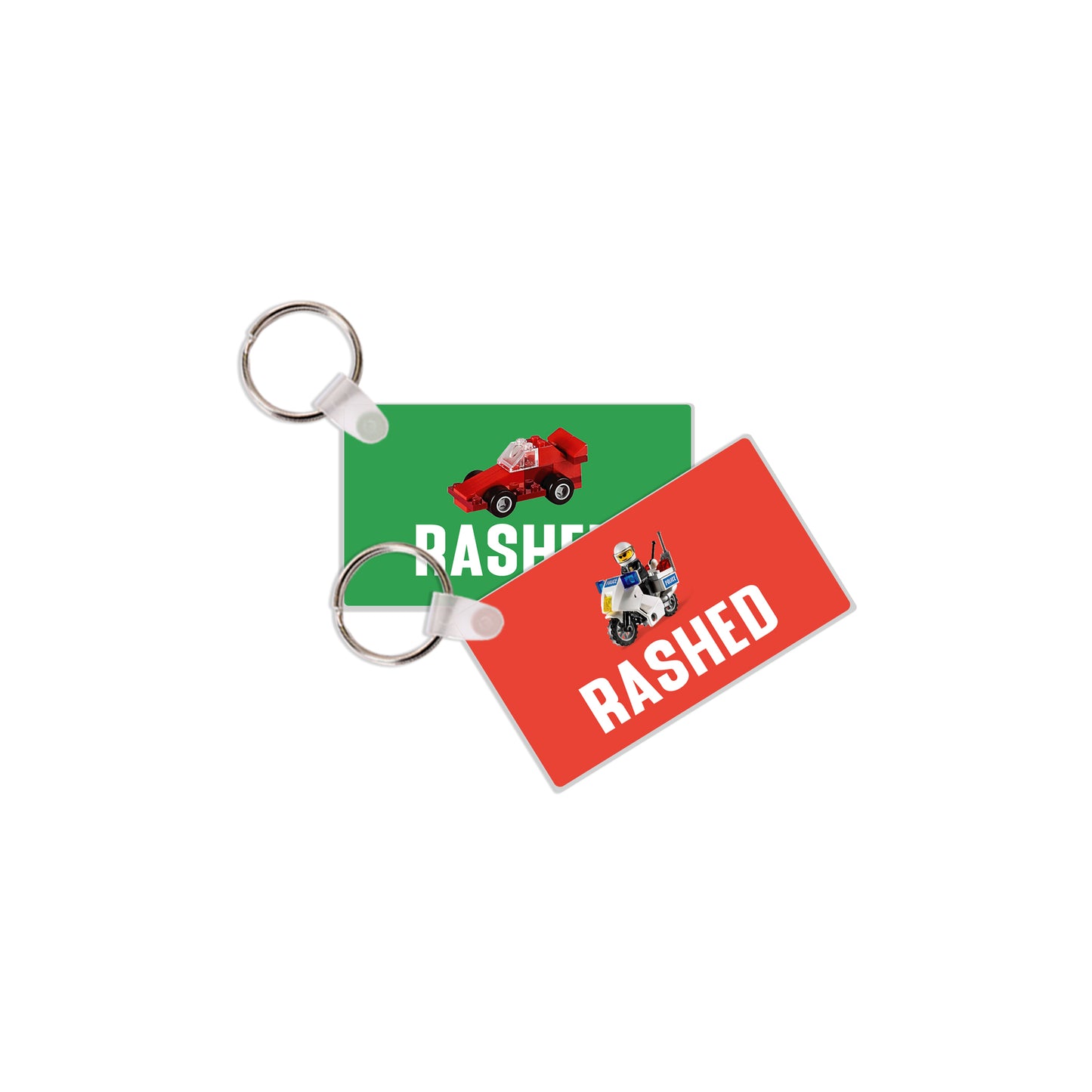 School Tags D100 - Lego