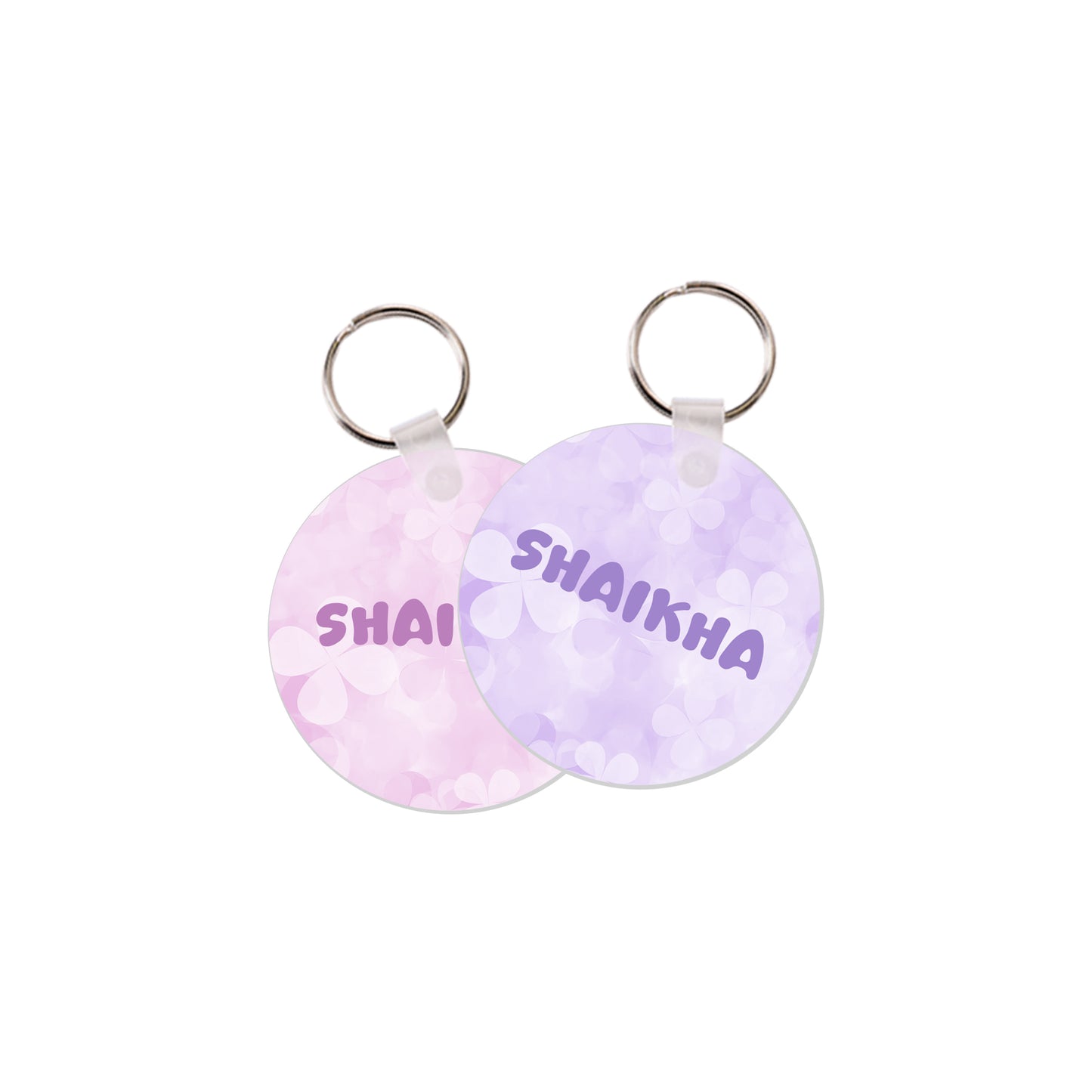 School Tags D137 - Flower