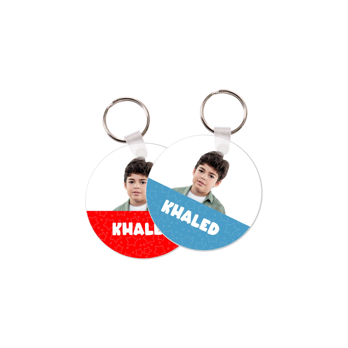 School Tags D133 - Boy Photo Theme