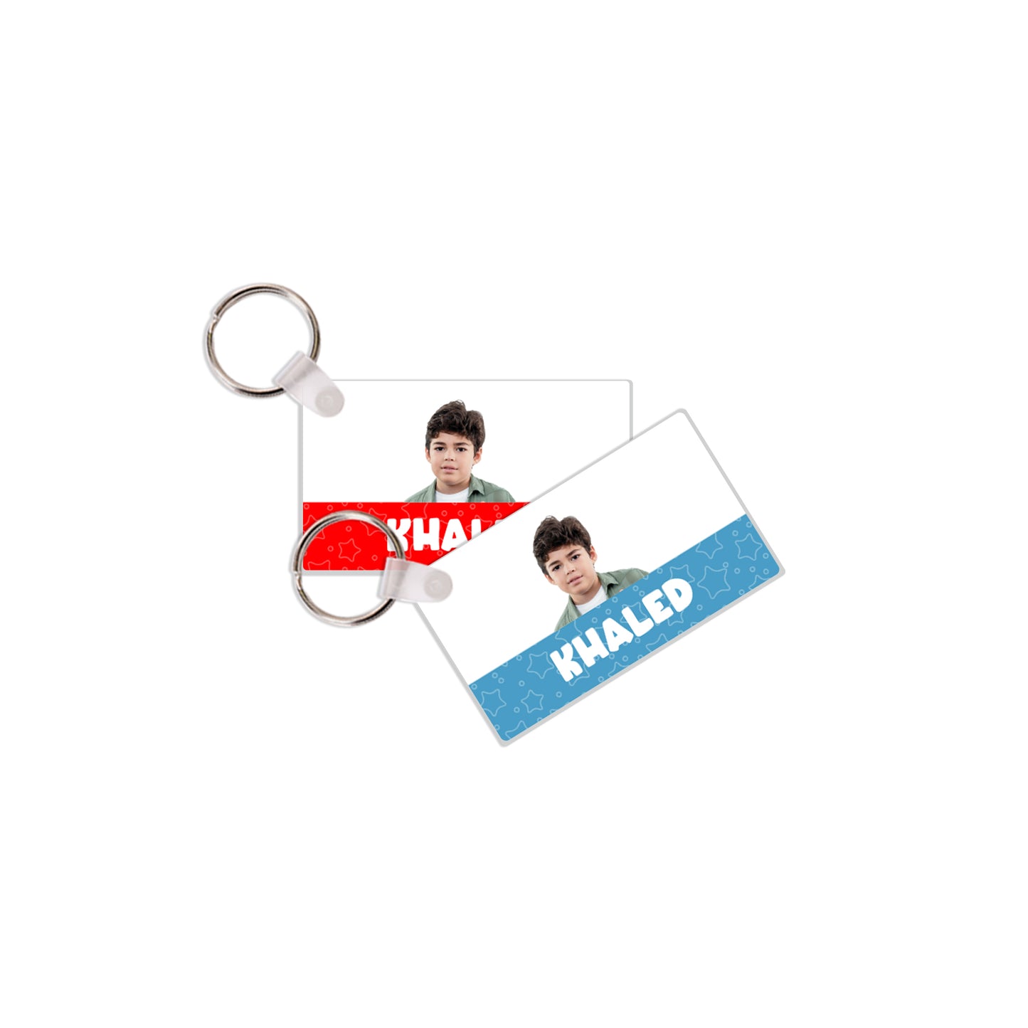 School Tags D133 - Boy Photo Theme