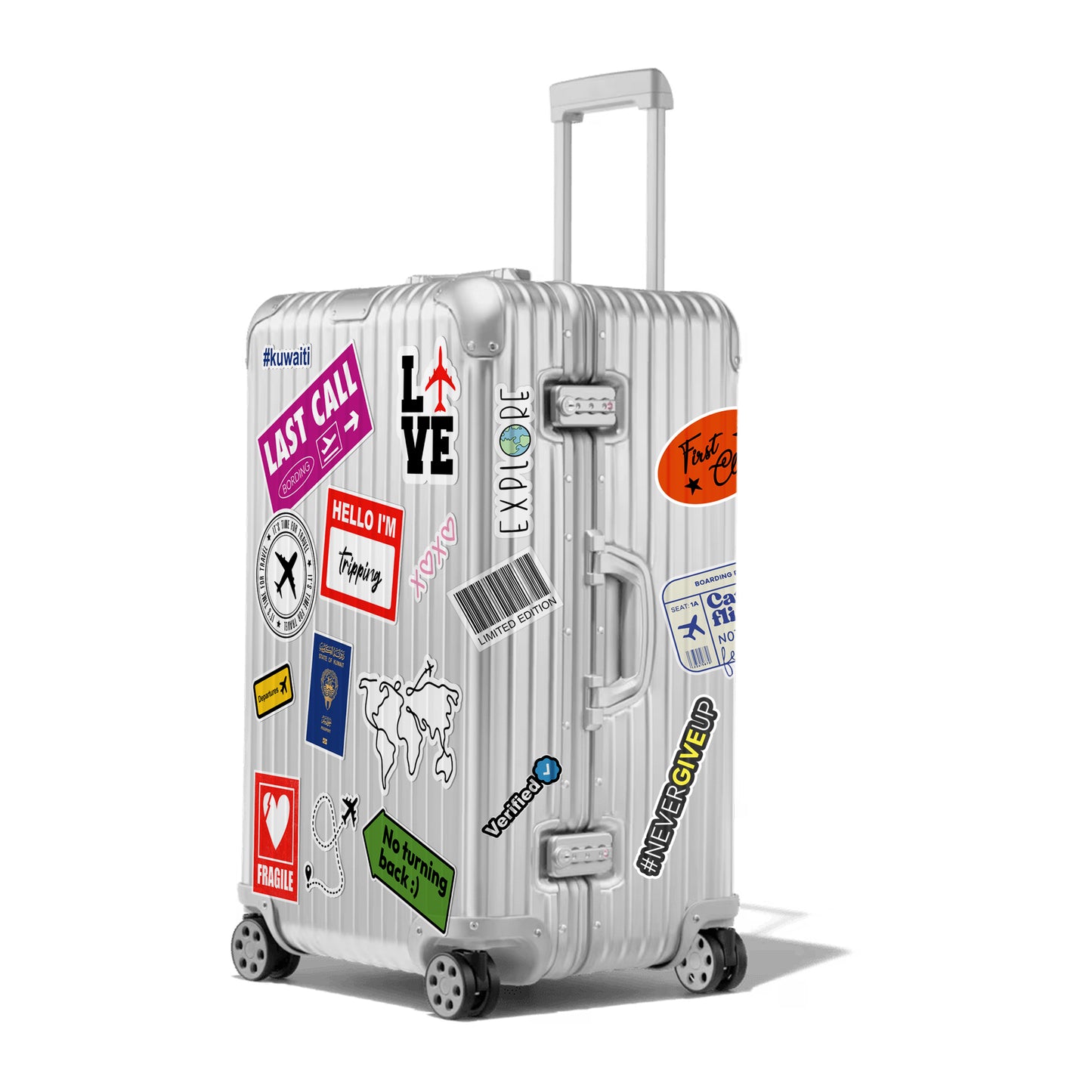 Traveling Stickers Pack