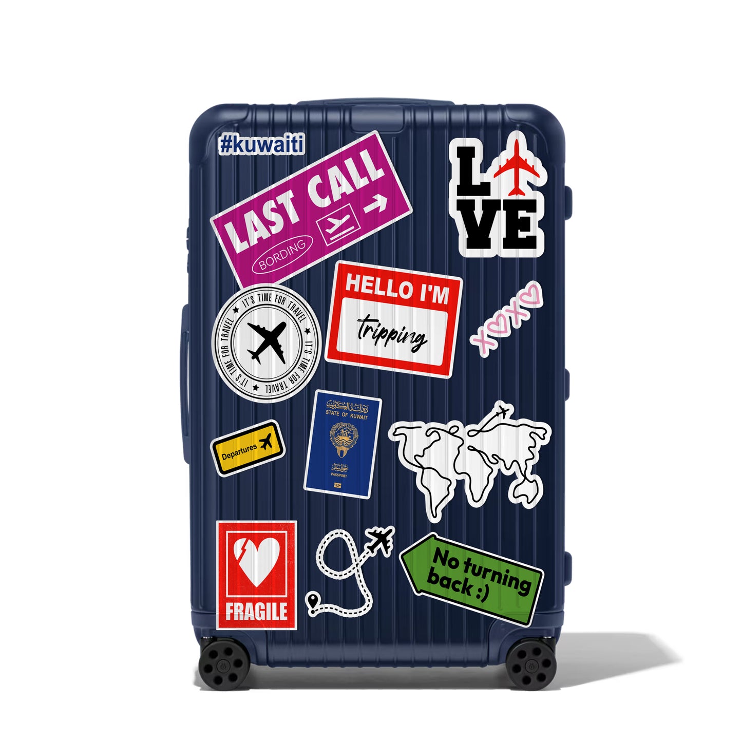 Traveling Stickers Pack