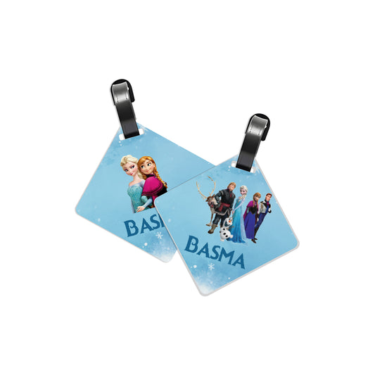 School Tags D016 - Frozen
