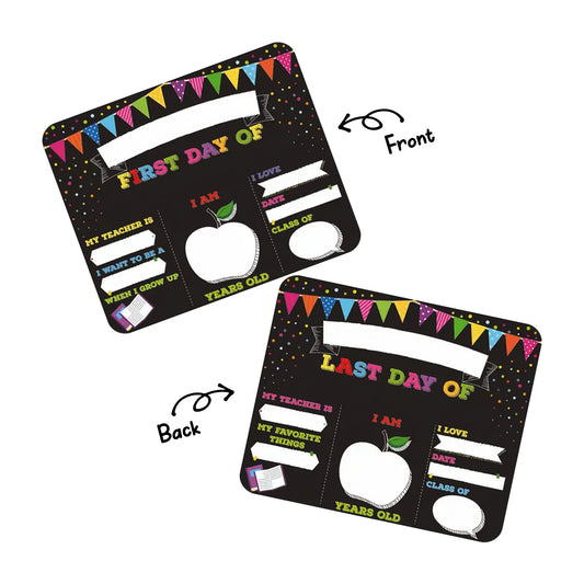 Ready to Buy First Day of School Black Board 2025