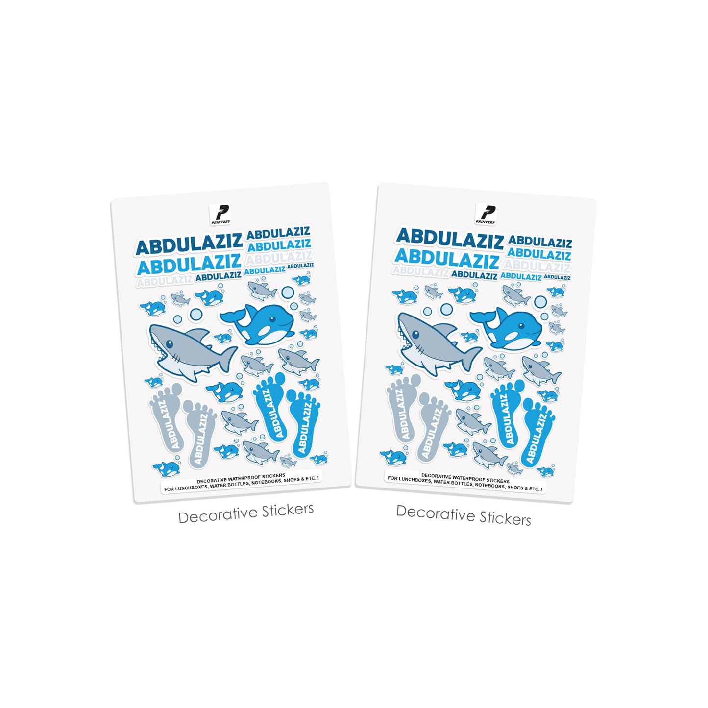 School Label Stickers Pack D026