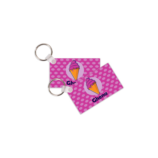 School Tags D027 - Ice Cream