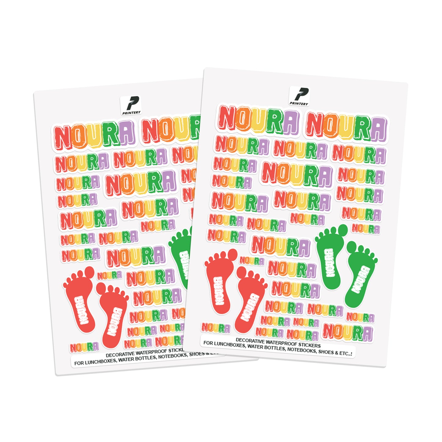 Summer Camp Decorative Labels 02