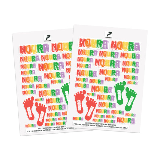 Summer Camp Decorative Labels 02