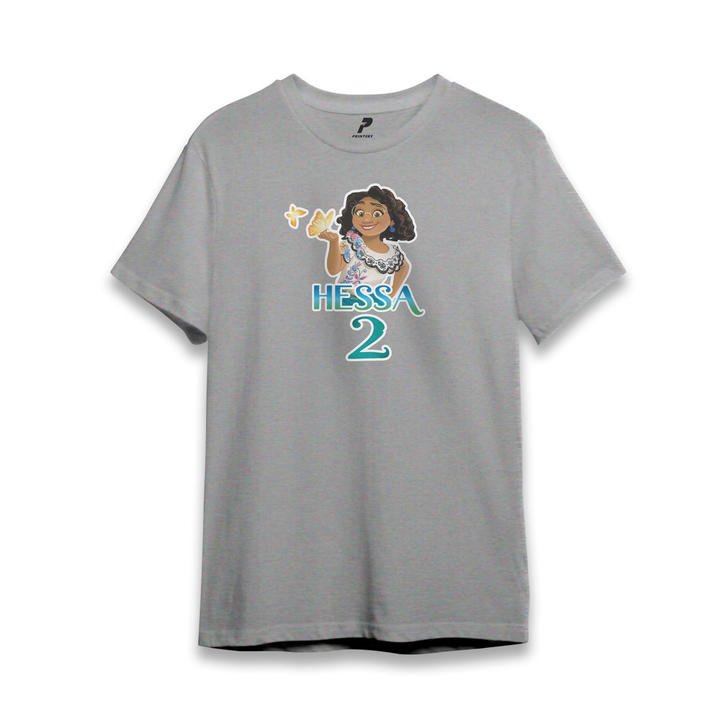 Encanto Theme Birthday T-Shirt Gray