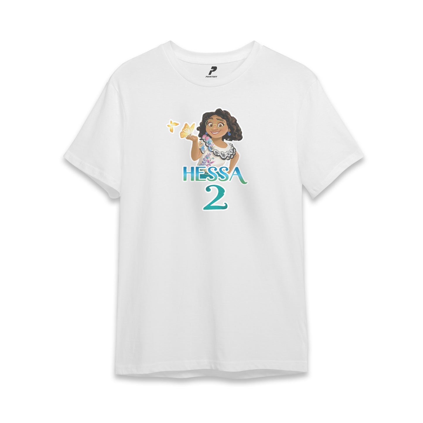 Encanto Theme Birthday T-Shirt White