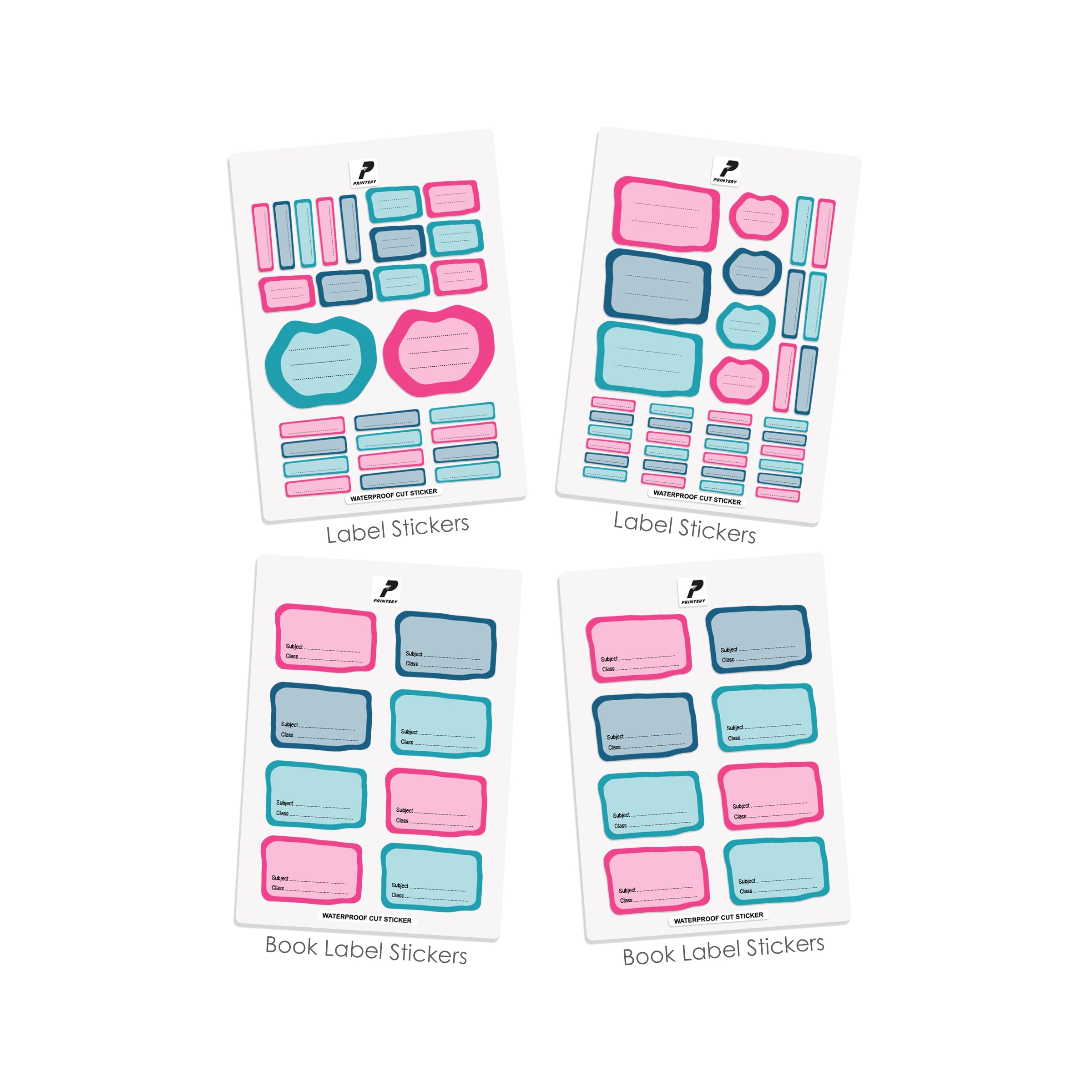 D030 Ready to Buy School Label Pack D030 – PRINTERY