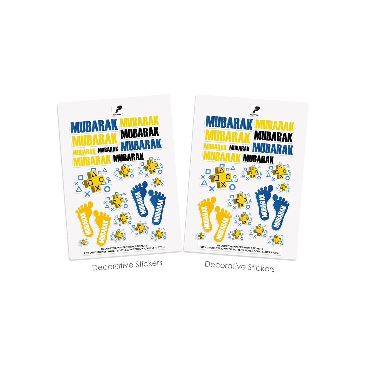 School Label Stickers Pack D036