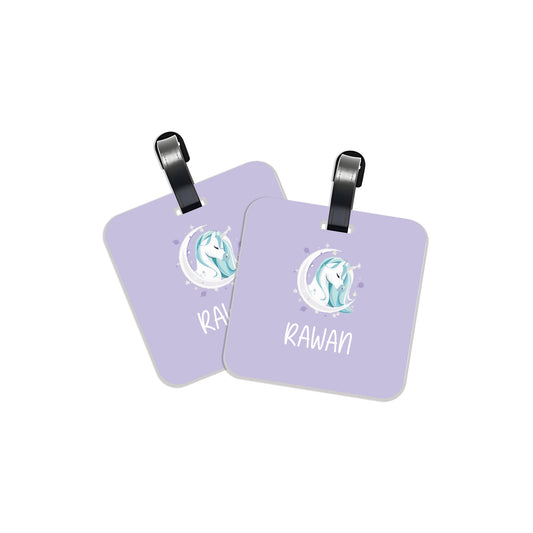 School Tags D037 - Unicorn