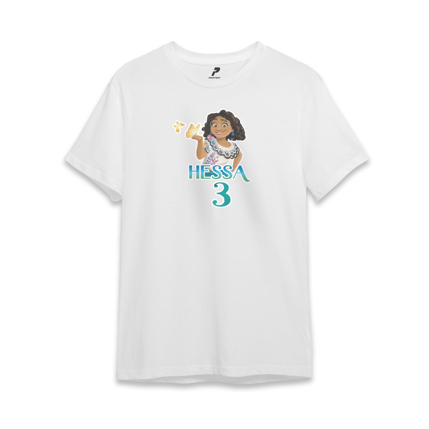 Encanto Theme Birthday T-Shirt White