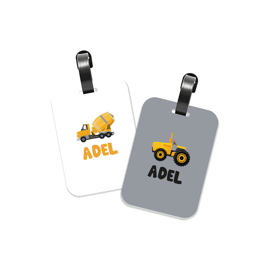 School Tags D042 - Truck
