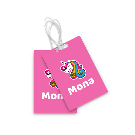 School Tags D048 - Unicorn