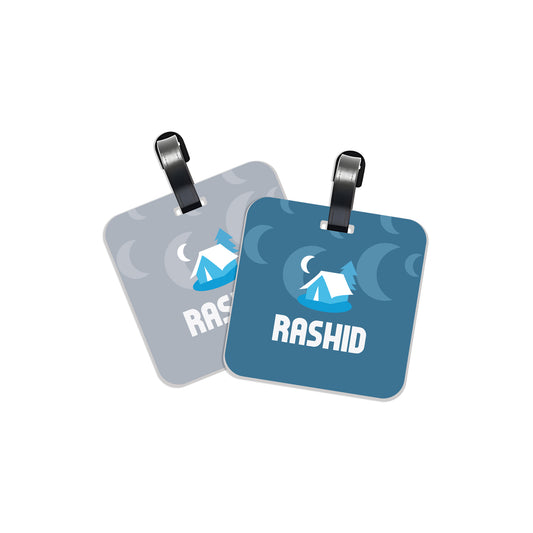School Tags D049 - Camping