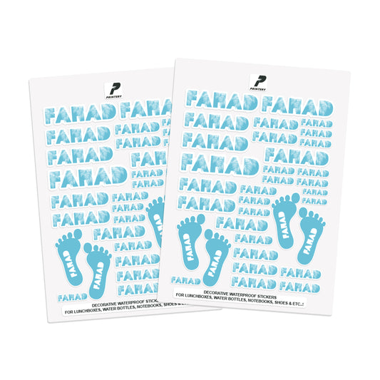 Summer Camp Decorative Labels 04