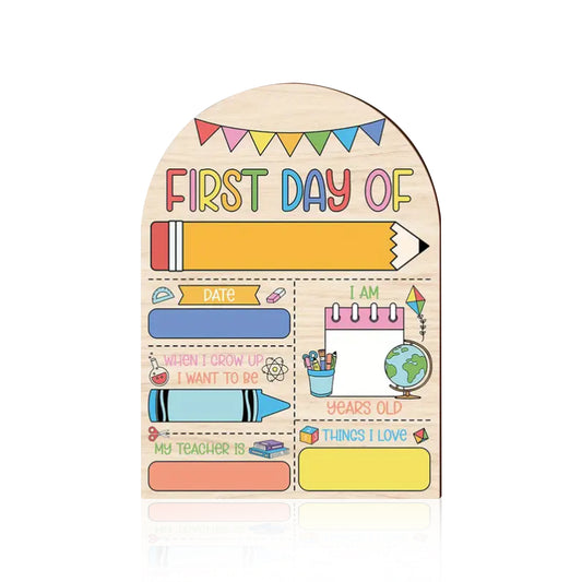 Ready to Buy First Day of School Board